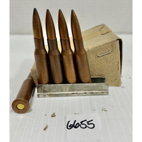 AMMO: 15X 7.62X54 R - MILITARY FMJ
