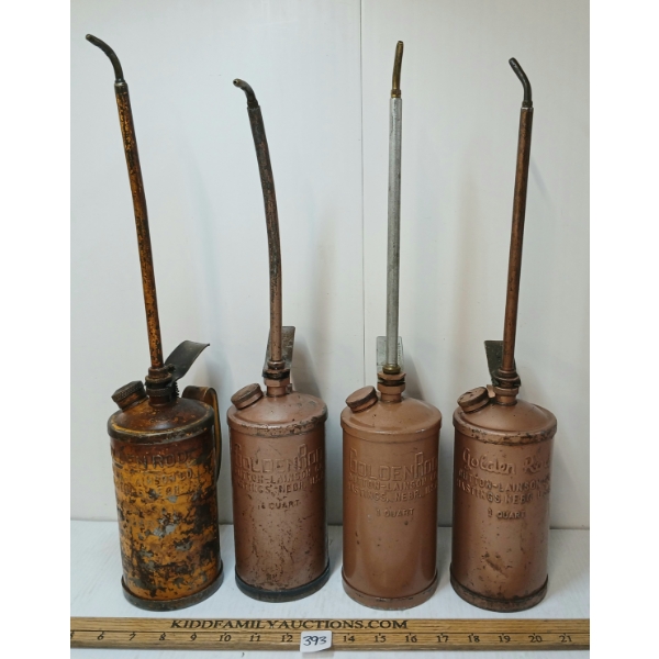 LOT OF 4 - GOLDEN-ROD QT OILERS