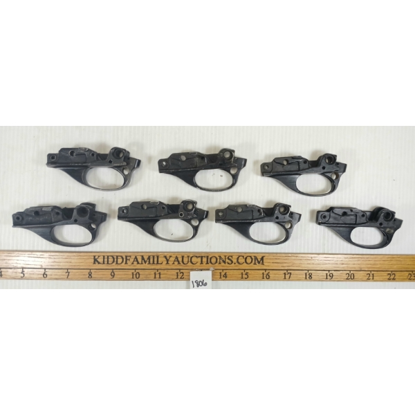 LOT OF 7 - REMINGTON 740 STRIPPED TRIGGER PLATES