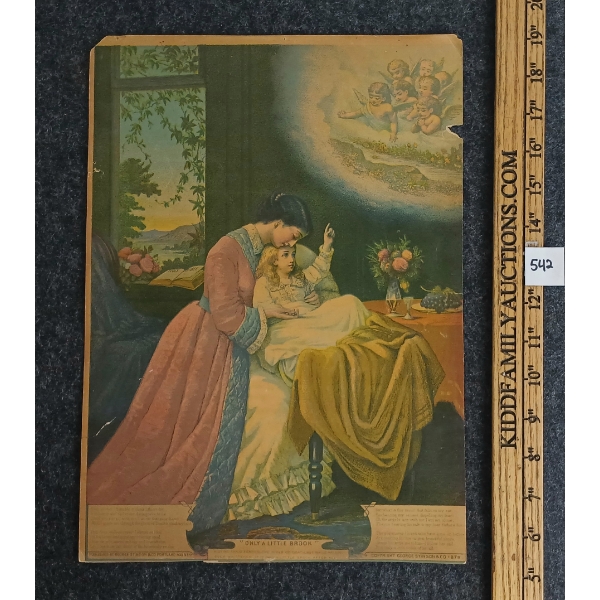"ONLY A BROOK" BY GEORGE STINSON & CO. - PRINT