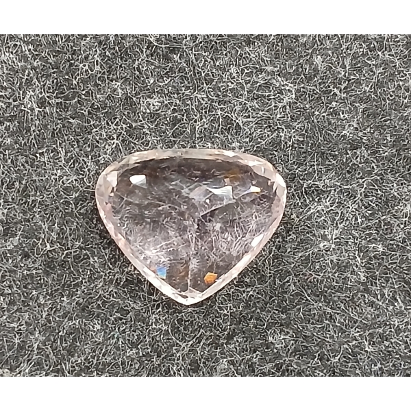 PEAR CUT LOOSE NATURAL PREMIUM PINK KUNZITE ($8,888.00 APPRAISAL)