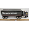 Image 2 : NYLINT PLASTIC & DIECAST BRIDGESTONE TRUCK & TRAILER