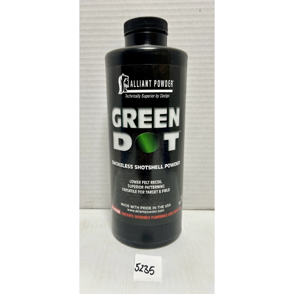 POWDER: 1/2 LB ALLIANT GREEN DOT