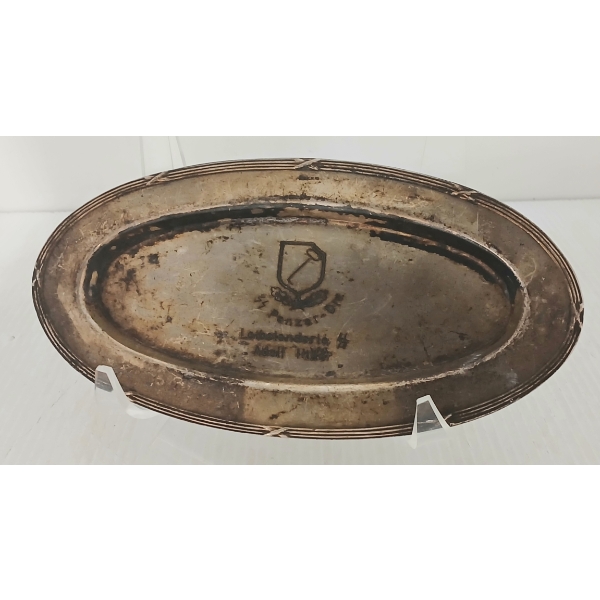WWII WAFFEN-SS 3RD PANZER DIVISION DISH