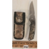 Image 3 : BUCK CAMO FOLDING KNIFE W/ CARRIER