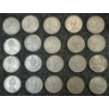 Image 2 : LOT OF 20 - 1968 CDN 25 CENT COINS