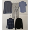 Image 2 : LOT OF 5 - MEN'S BUTTON-UP SHIRTS, SWEATER & PANTS - MFG PENFIELD, WESC, SITKA & CLASSIFIED