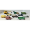 Image 4 : LOT OF 10 - DINKY TOYS DIECAST MODELS - COLES MOBILE CRANE, COMMER, ESSO TROJAN, ETC