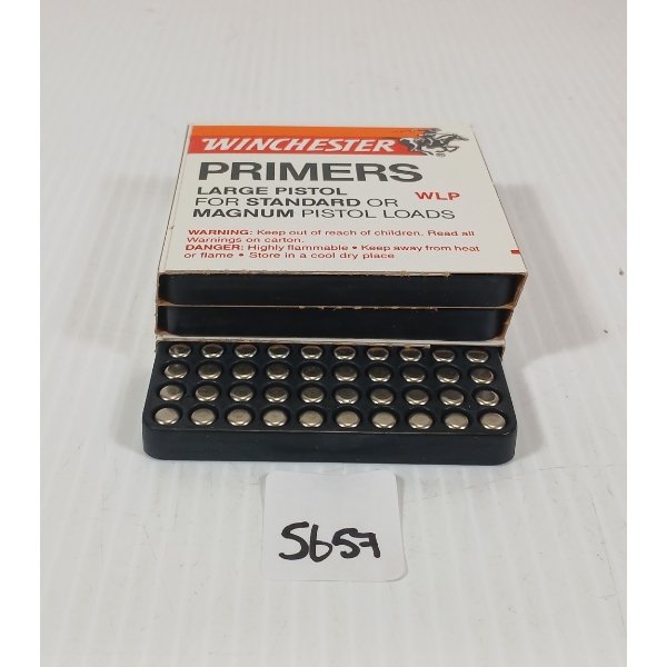 PRIMERS: 300X WINCHESTER NO. WLP LARGE PISTOL PRIMERS