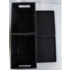 Image 4 : LOT OF 4 - LEATHER STORAGE BOXES