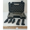 Image 1 : LOT OF 6 - S&W M&P 2.0 9MM MAGS, GRIPS & CASE - PAL REQ.