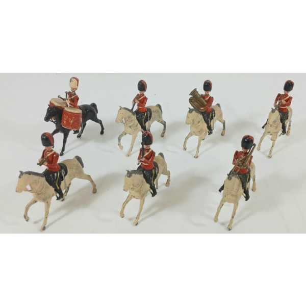 BRITAINS SOLDIERS LEAD FIGURES - NO. 1720 BAND OF THE 2ND DRAGOONS