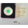 2014 RCM $20 SILVER COIN - MAPLE LEAF IMPRESSION