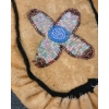 Image 3 : PAIR OF FLORAL BEADED MOCCASINS