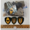 Image 1 : JOB LOT - CDN MILITARY INSIGNIA - INCL BUTTONS, PINS, PATCHES, ETC