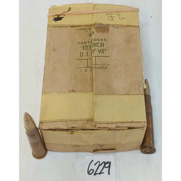 AMMO: 41X WWII CDN MILITARY .303BRITISH