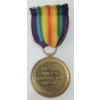 Image 2 : WWI VICTORY MEDAL - 216307 PTE. R.F. MCQUEEN 1-C. M.R.