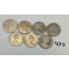 Image 2 : LOT OF 7 - CDN 50 CENT PCS - INCL 1968 & '70, ETC.