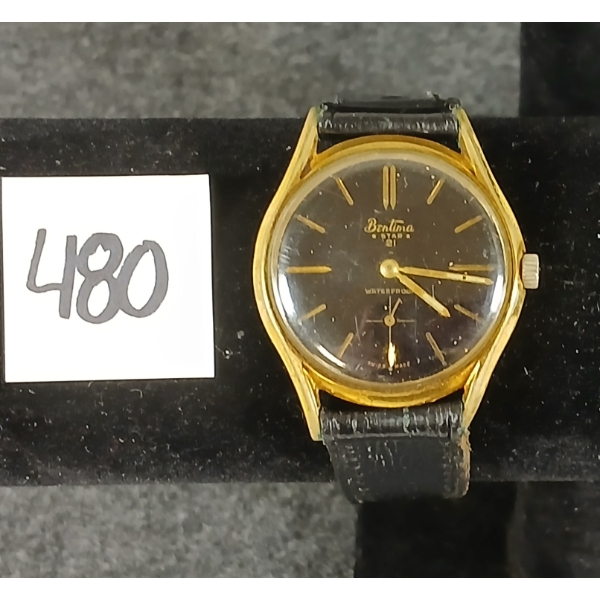BENTIMA 21J STAR 21 WRISTWATCH