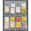 Image 1 : LOT OF 8 - PIN-UP ADVERTISING MATCHBOOK PACKAGES - MONARCH & SUPERIOR MATCH CO.