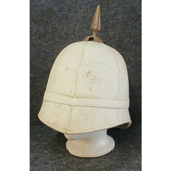 WWI BRITISH ROYAL NAVY OFFICER'S PITH HELMET