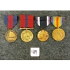 Image 1 : LOT OF 4 - WWI US MEDALS - INCL OCCUPATION OF GERMANY, MARINE CORPS, HAITIN CAMPAIGN, ETC