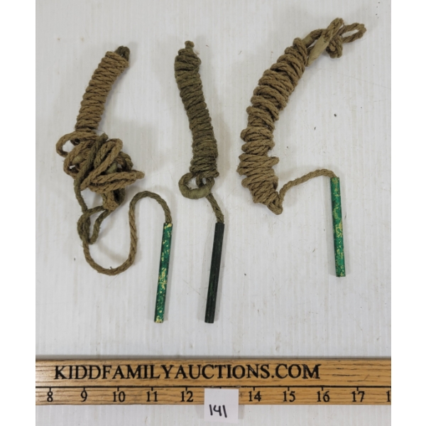 LOT OF 3 - BREN & RIFLE PULL THROUGHS