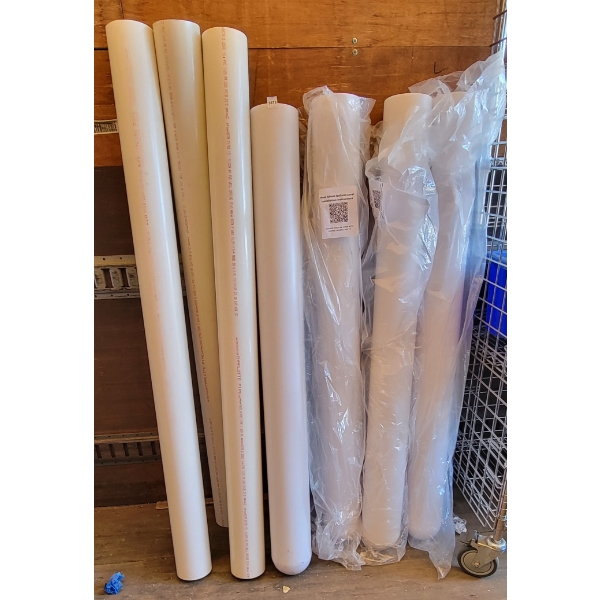 LOT OF 7 - PVC TUBING 