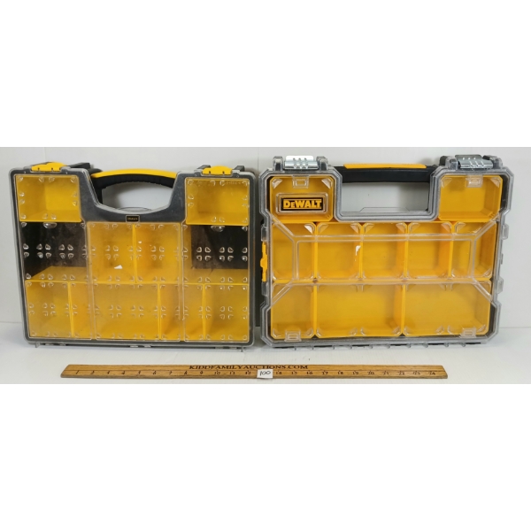 LOT OF 2 - DEWALT & STANLEY STACKABLE PACKS