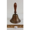 Image 1 : BRASS HAND-HELD SCHOOL BELL