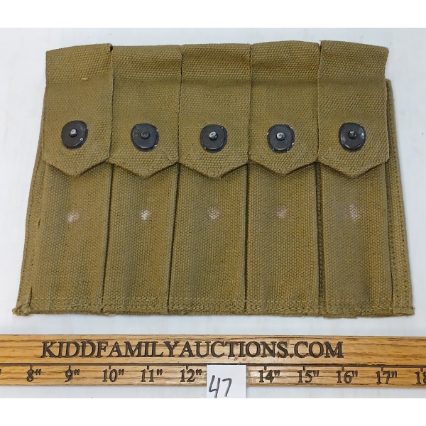 1943 U.S.M.C. THOMPSON S.M.G. MAG POUCH