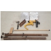Image 1 : JOB LOT - DRYWALL TOOLS & EQUIPMENT - INCL BOSTITCH FLOOR NAILER & BRACES, ETC.