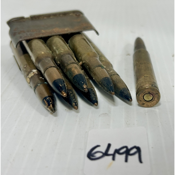 AMMO: 8X .30-06 SPRG - MILITARY BLACK TIP