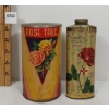 Image 3 : LOT OF 2 - ROSE & NADRUCO ROYAL ROSE TALCUM POWDER - 9 OZ