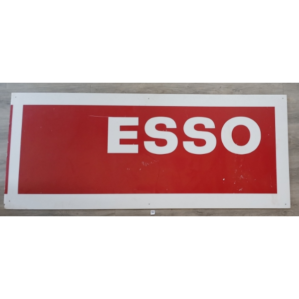 ESSO SINGLE SIDED PLASTIC SIGN