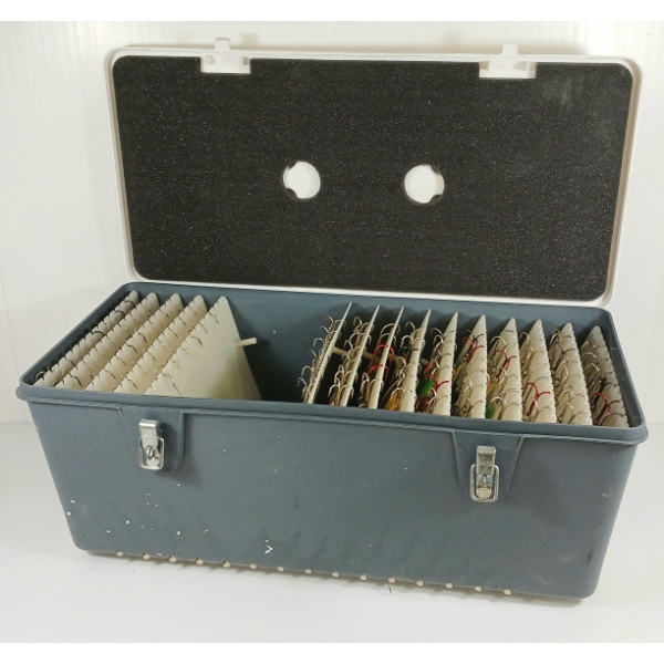 SPECIAL MATE TACKLEBOX W/ CONTENTS - SALMON LURES