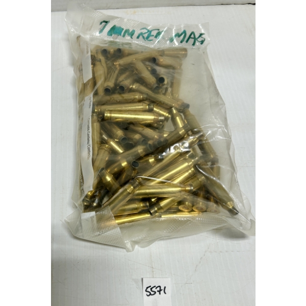 BRASS: APPROX 1-1/2LBS 7 MM REM MAG 