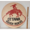 Image 1 : OTTAWA ROUGH RIDERS FOOTBALL - DOUBLE SIDED CARDBOARD SIGN