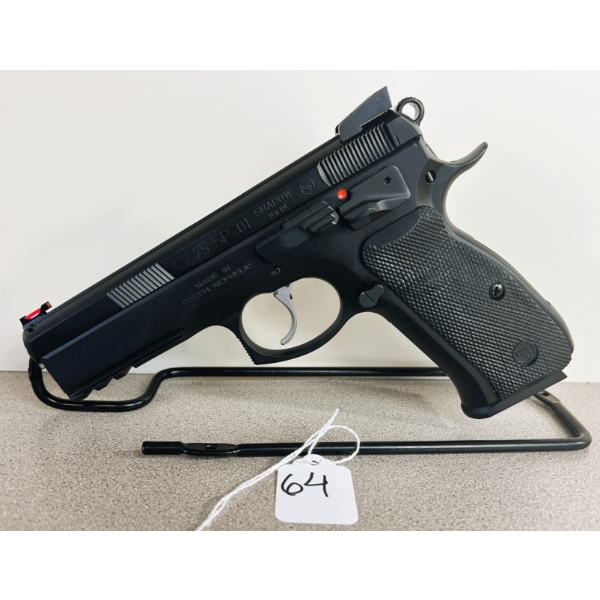 CZ MODEL 75 SP-01 SHADOW IN 9MM - RESTRICTED 