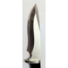 Image 3 : SS HUNTING KNIFE W/ LEATHER SHEATH
