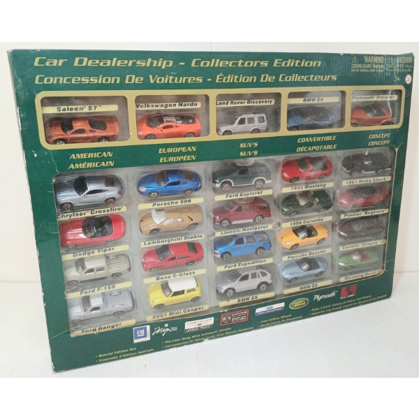MOTOR MAX CAR DEALERSHIP COLLECTORS' EDITION DIECAST SET