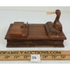 Image 4 : FOLK ART DUCK CIGARETTE DISPENSER