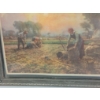 Image 2 : LOT OF 2 - "AT THE FOOT OF THE MOUNTAIN" & "TILLERS OF THE SOIL" FRAMED PRINTS