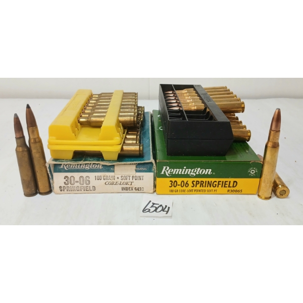 AMMO: 36X REMINGTON .30-06SPRG - 180GR