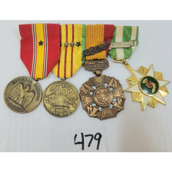 LOT OF 4 - U.S. VIETNAM WAR MEDALS
