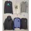 Image 2 : LOT OF 6 - MEN'S HOODIES & JACKETS - MFG INSIGHT, BRIXTON, WESC, RAGWEAR, ETC