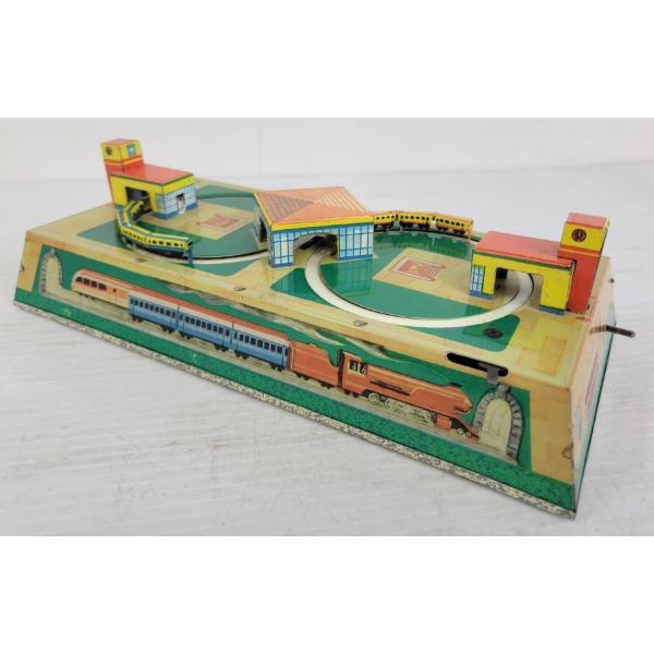 TIN WIND UP TRAIN STATION 