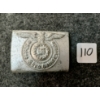 Image 1 : WWII GERMAN WAFFEN-SS BELT BUCKLE