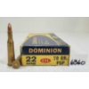 Image 1 : AMMO: 20X CIL DOMINION .22 SAV - 70GR - SP - COLLECTIBLE BOX