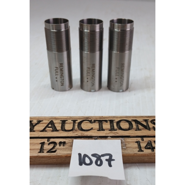 LOT OF 3 - REMINGTON 20GA FULL CHOKES